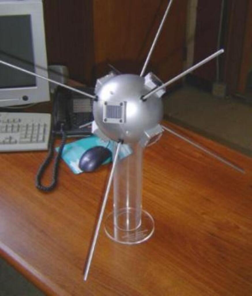 Full Scale Vanguard Satellite Model