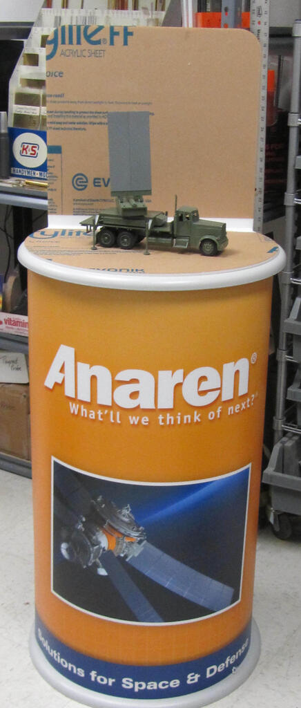 Military Truck Model with Radar