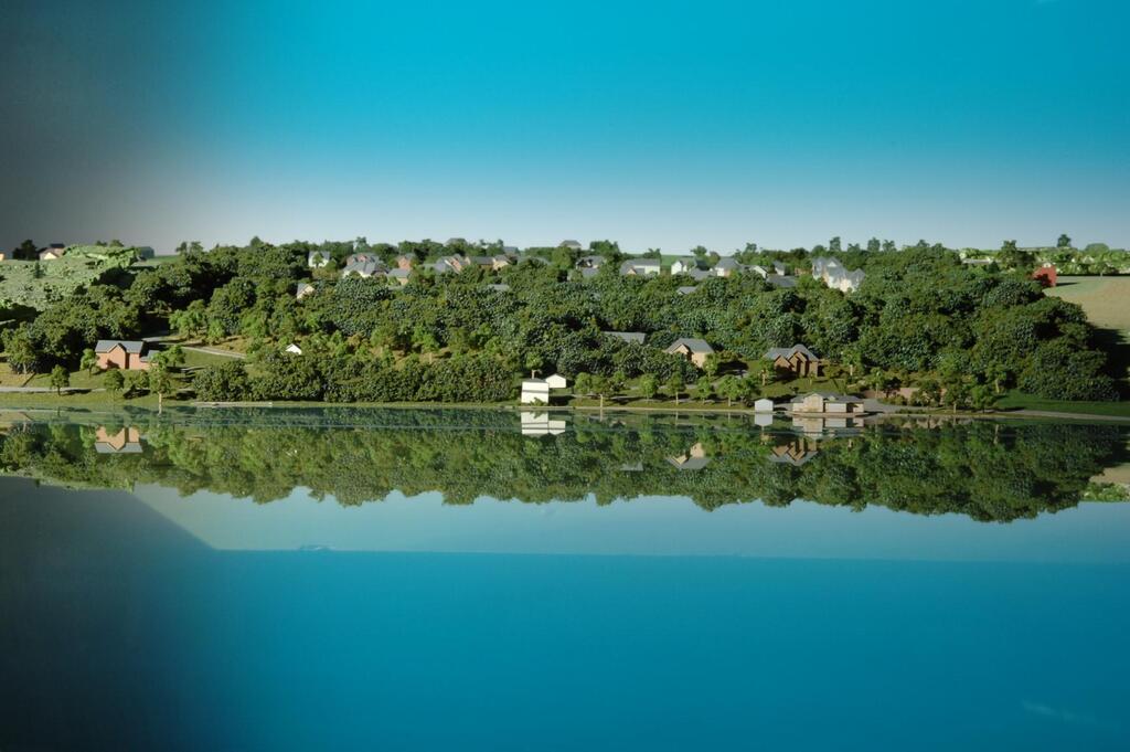 Architectural Site Model of Lakefront