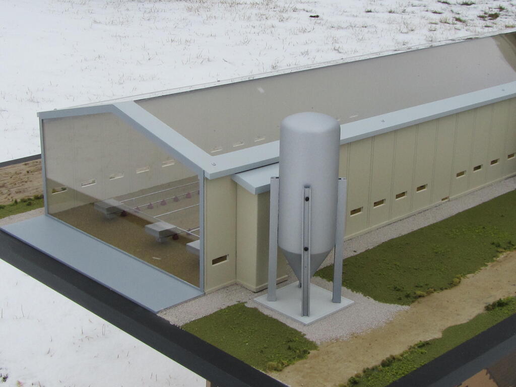 Poultry House Scale Model