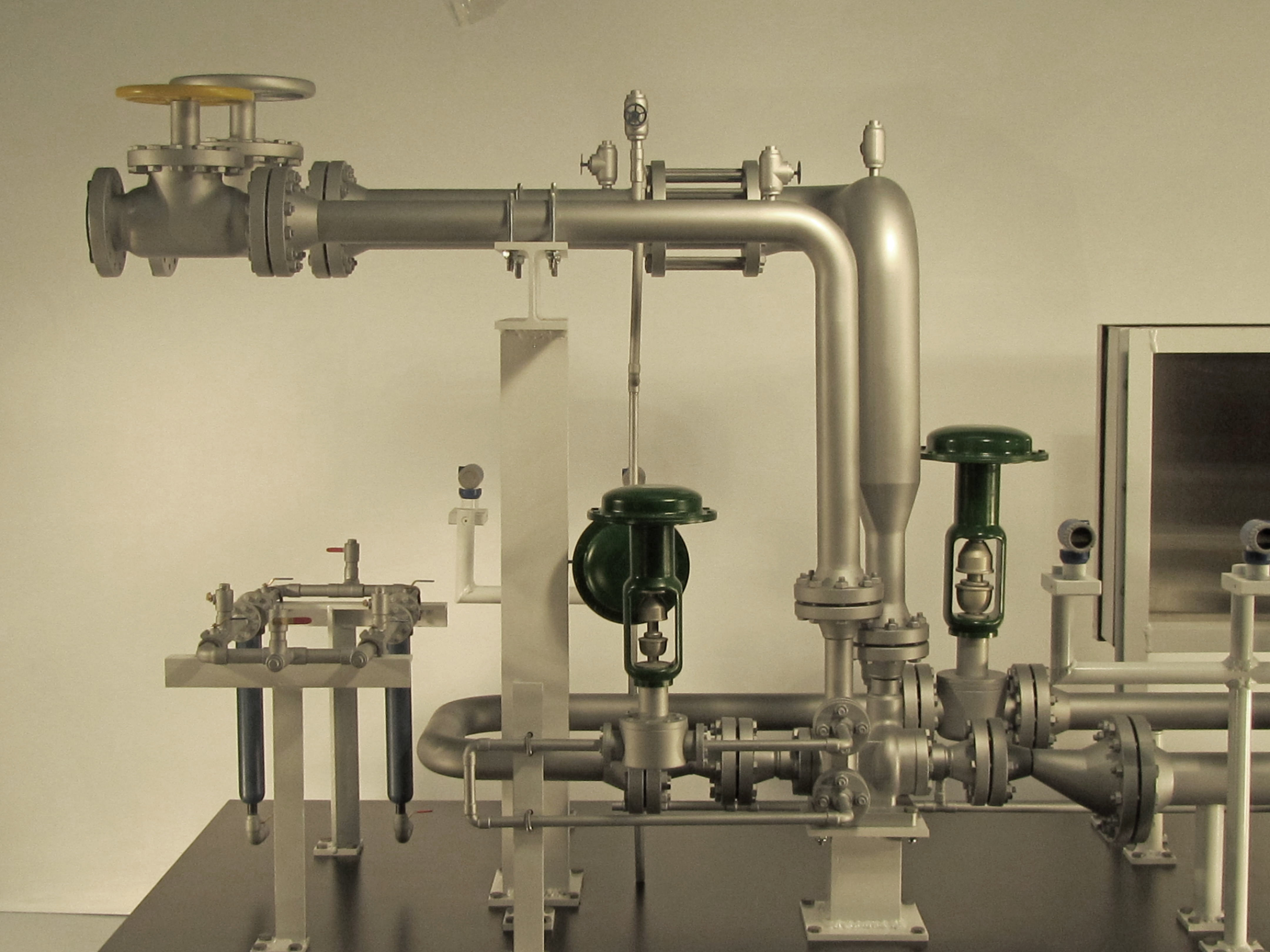 Skid Model Made With Variety of Parts