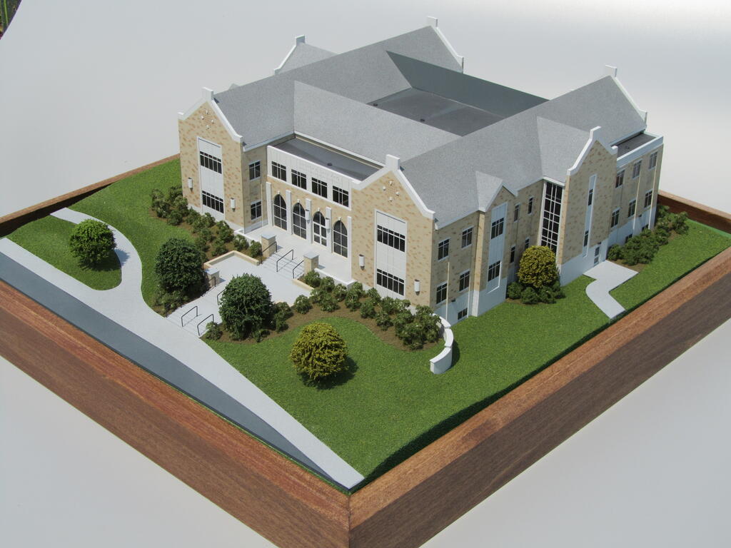 Architectural Model of College Building