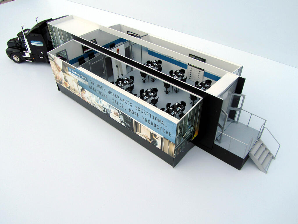 Exhibit Trailer Model