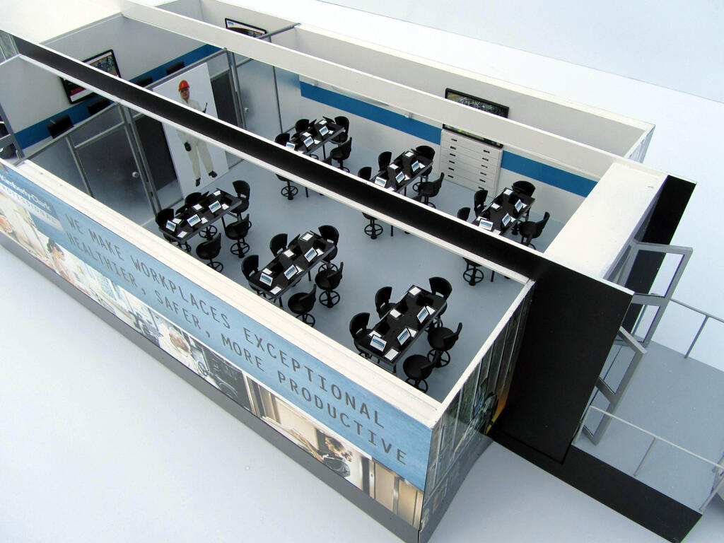 Exhibit Trailer Model