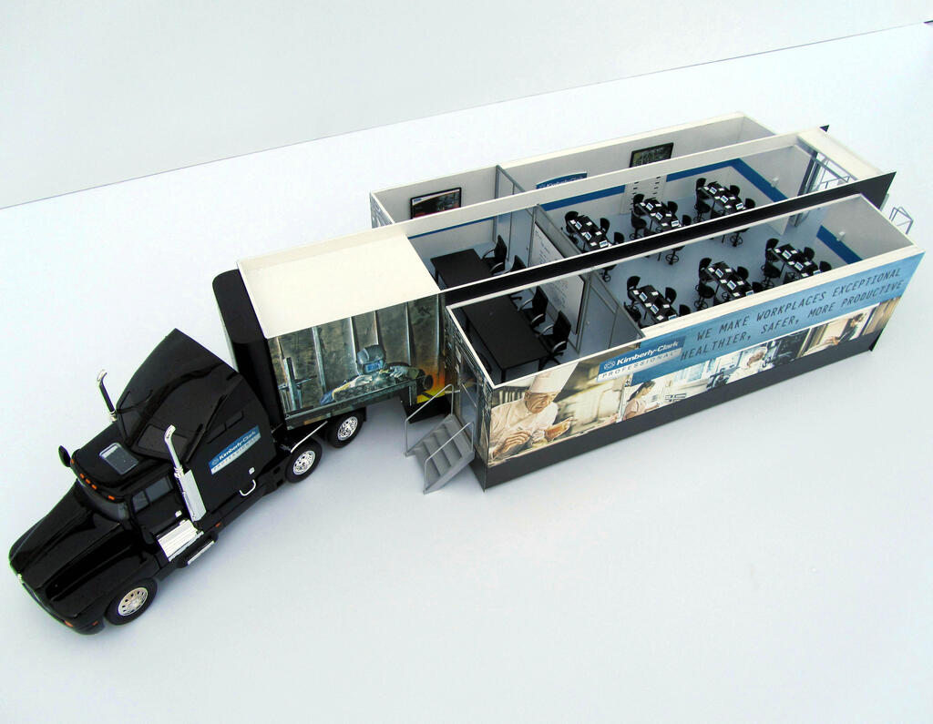 Exhibit Trailer Model