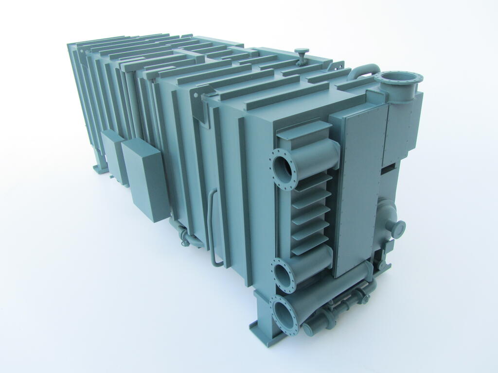Double Effect Steam Chiller Model