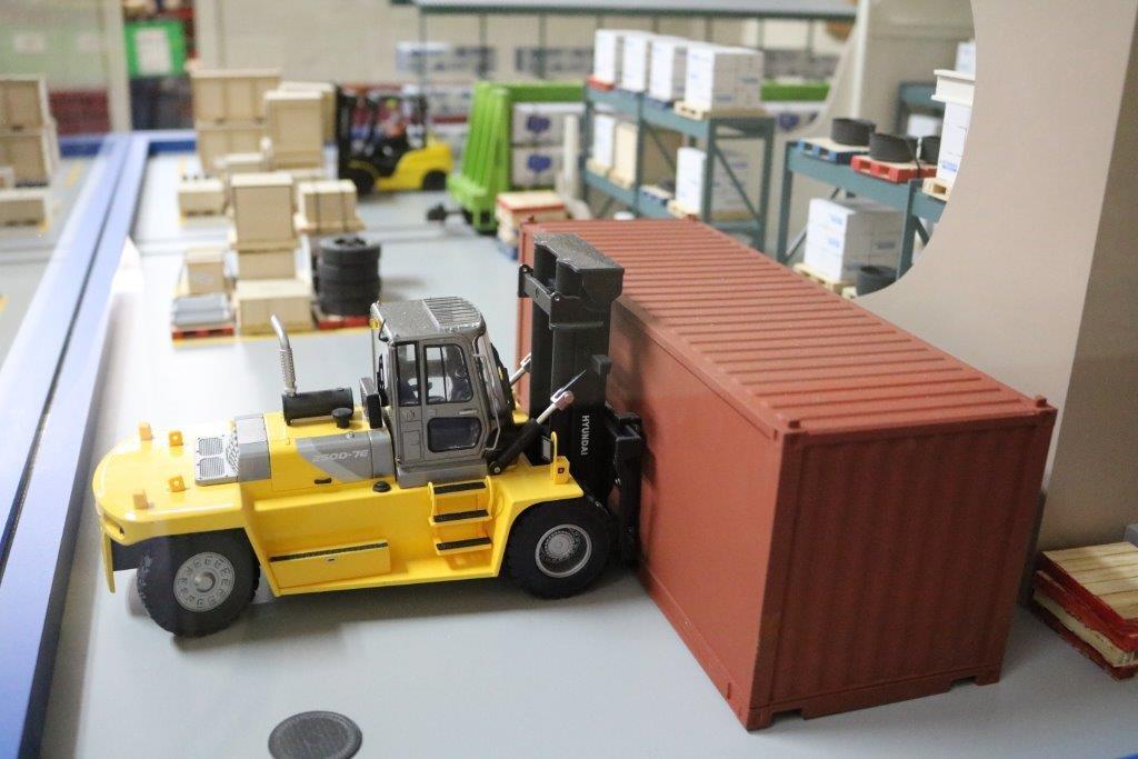 Forklift Diorama