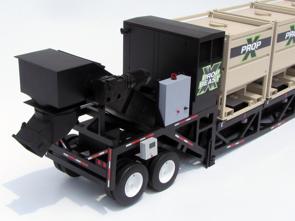 Fracking Trailer Model
