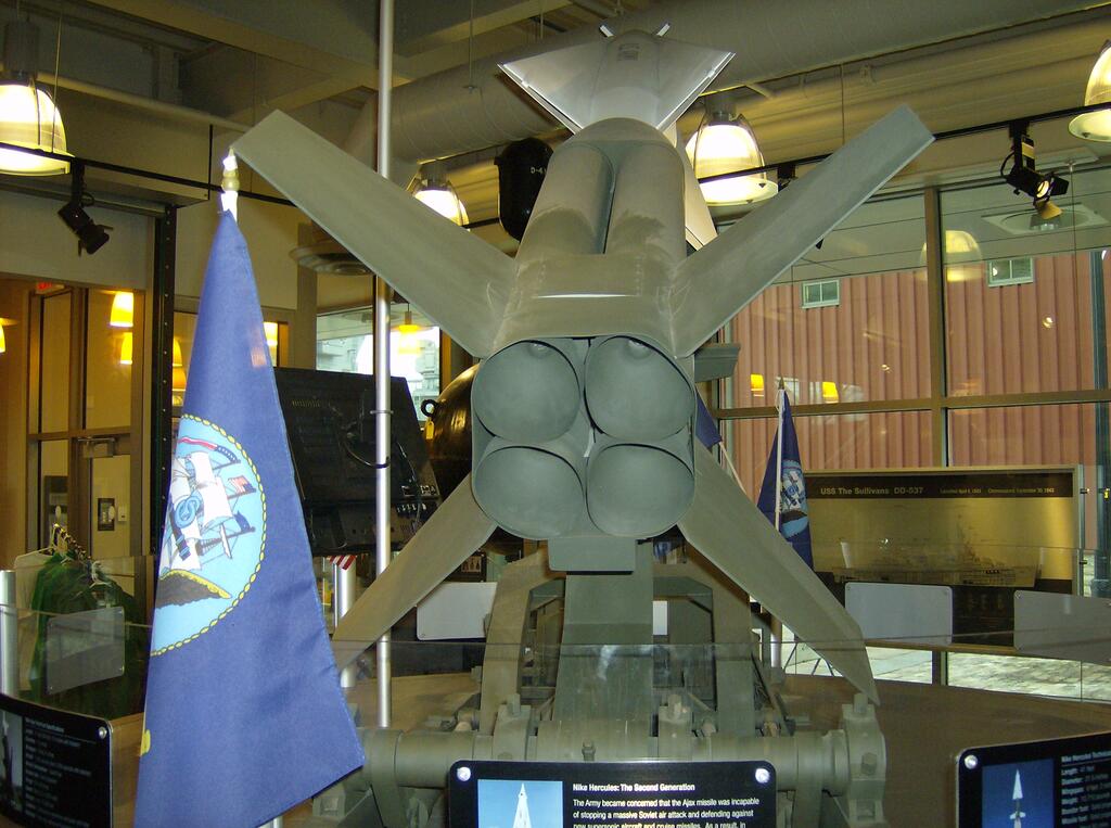 Nike Hercules Anti Aircraft Missile Model