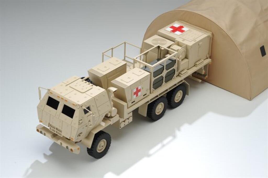 Mobile Army Surgical Hospital FMTV Truck Model