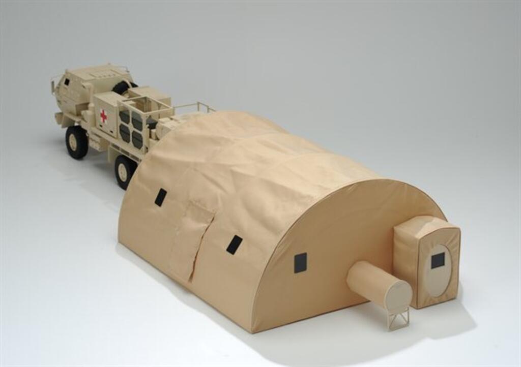 Mobile Army Surgical Hospital FMTV Truck Model
