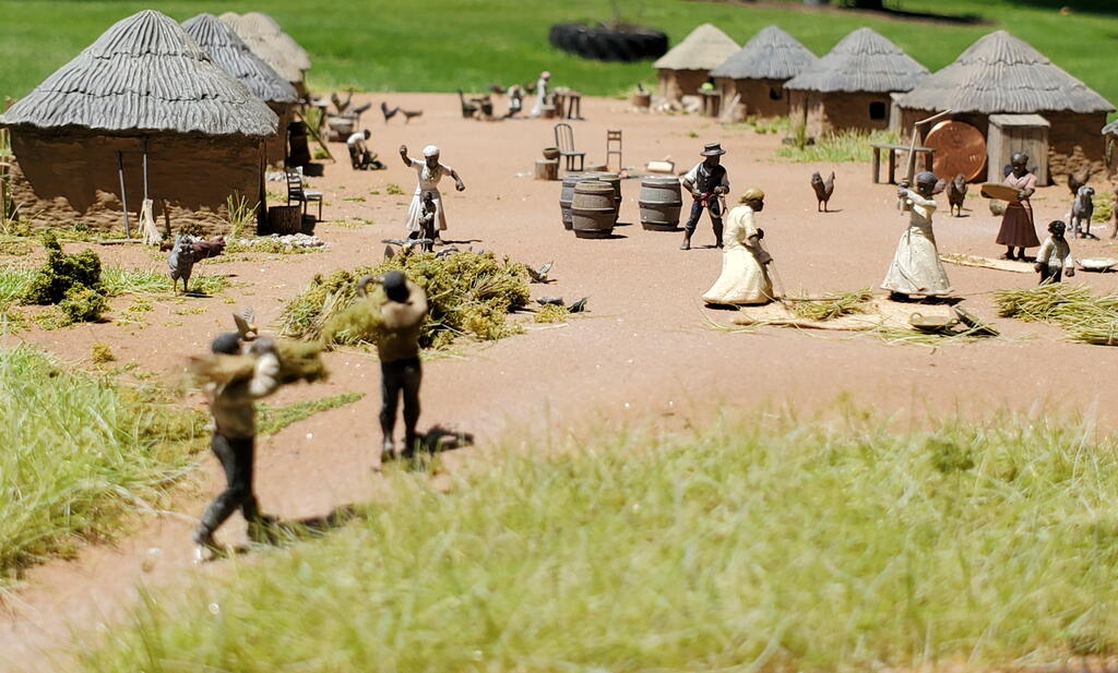Rice Plantation Museum Model