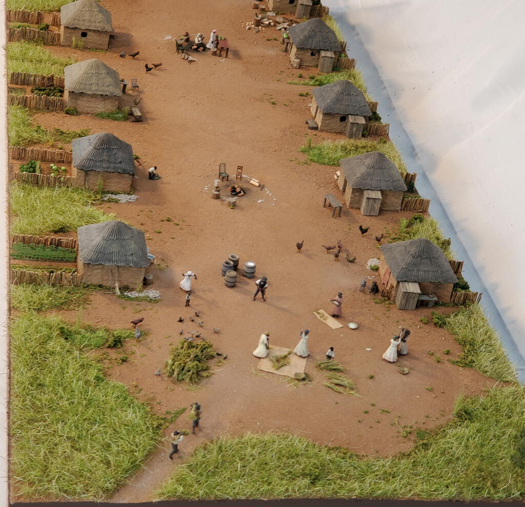Rice Plantation Museum Model