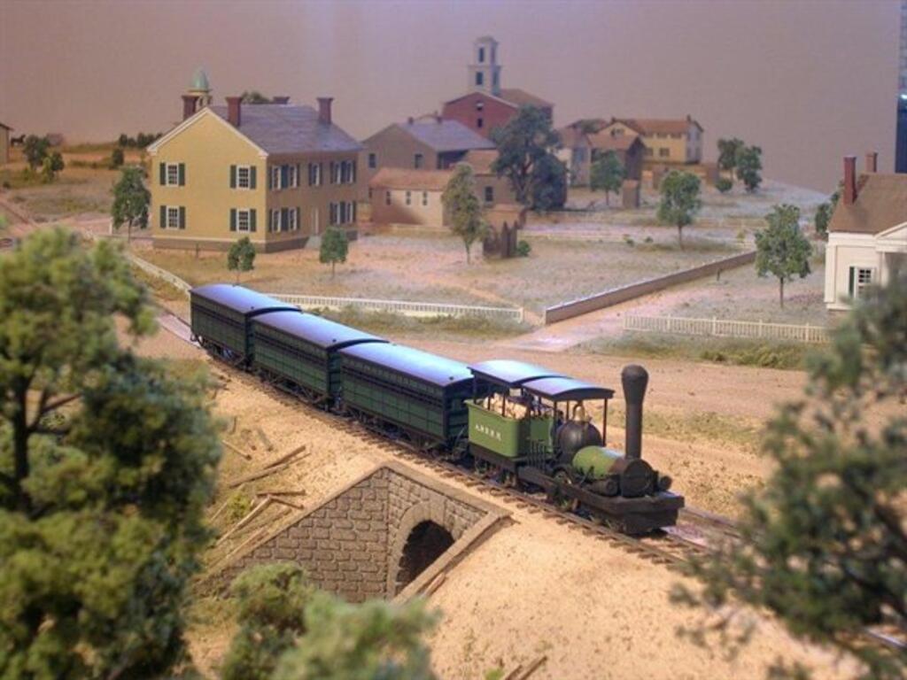 Seneca Falls, NY Diorama Museum Model