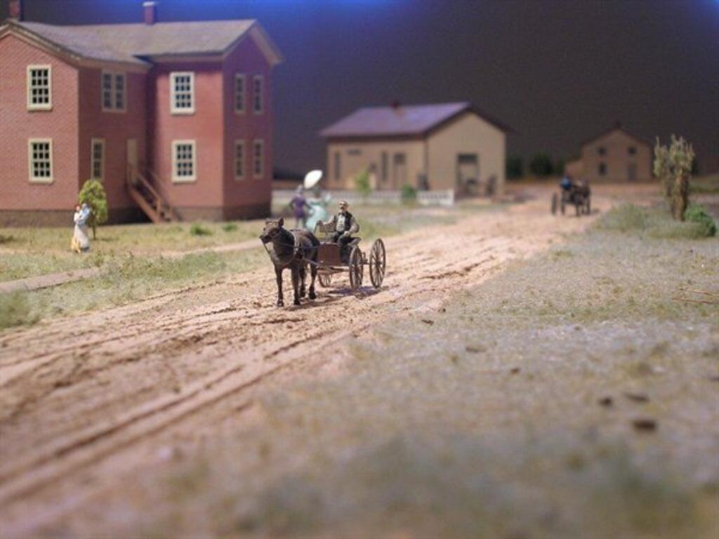 Seneca Falls, NY Diorama Museum Model