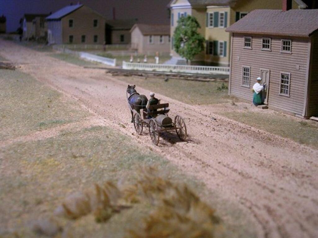 Seneca Falls, NY Diorama Museum Model