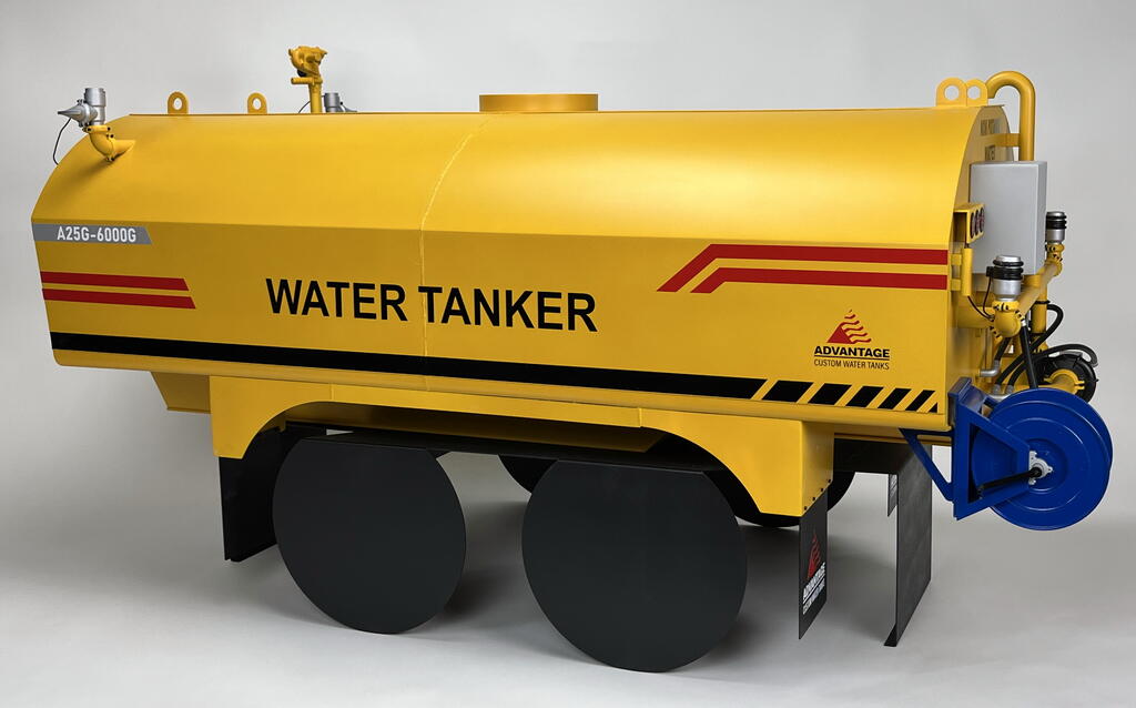 Water Tanker Cutaway Model