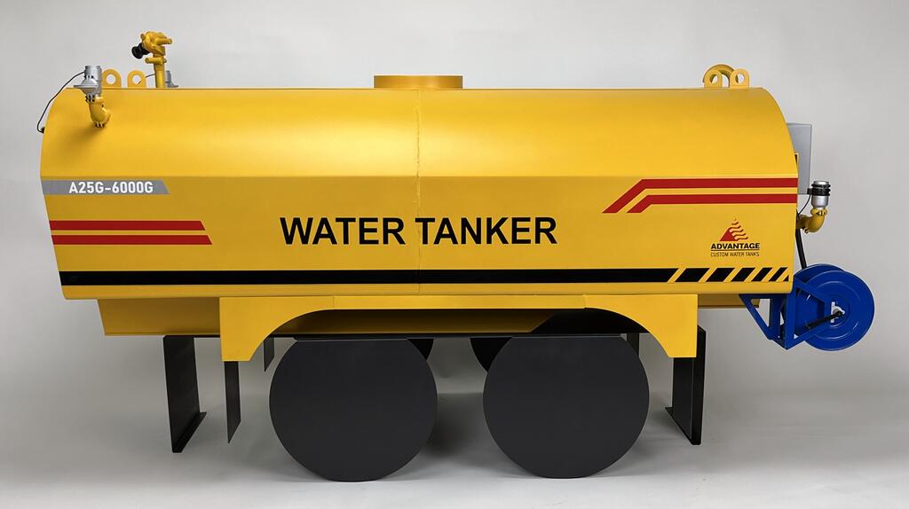 Water Tanker Cutaway Model