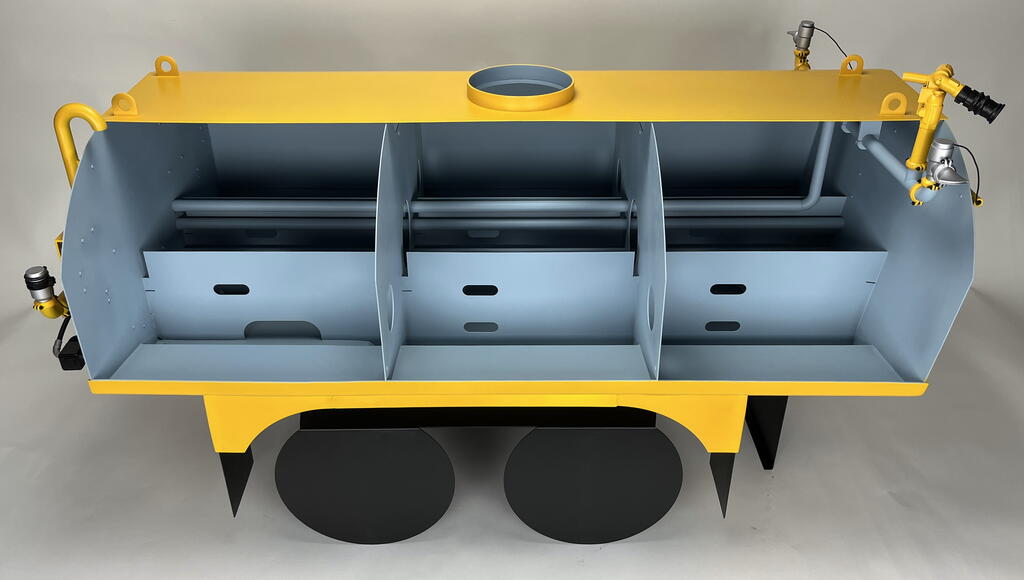 Water Tanker Cutaway Model