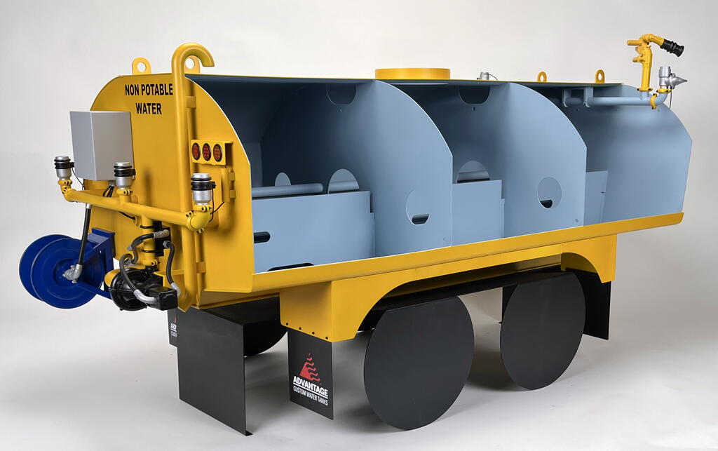 Water Tanker Cutaway Model
