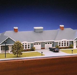 Retirement Cottage Architectural Model