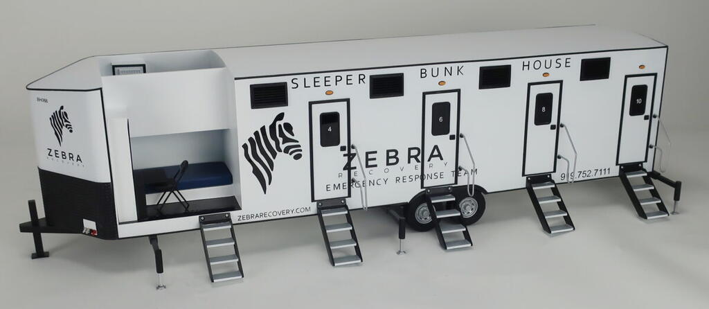 Super Sleeper Bunk House Trailer Model