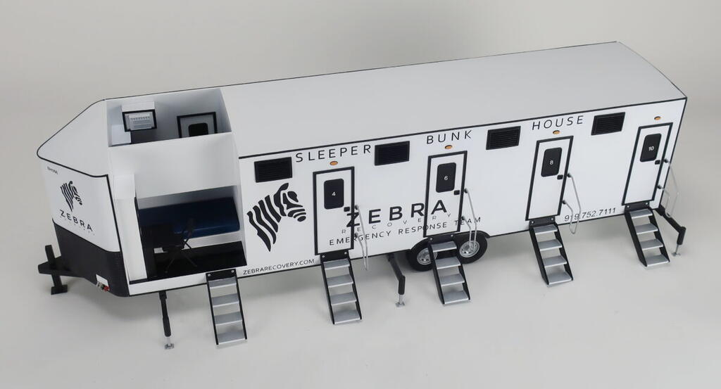 Super Sleeper Bunk House Trailer Model