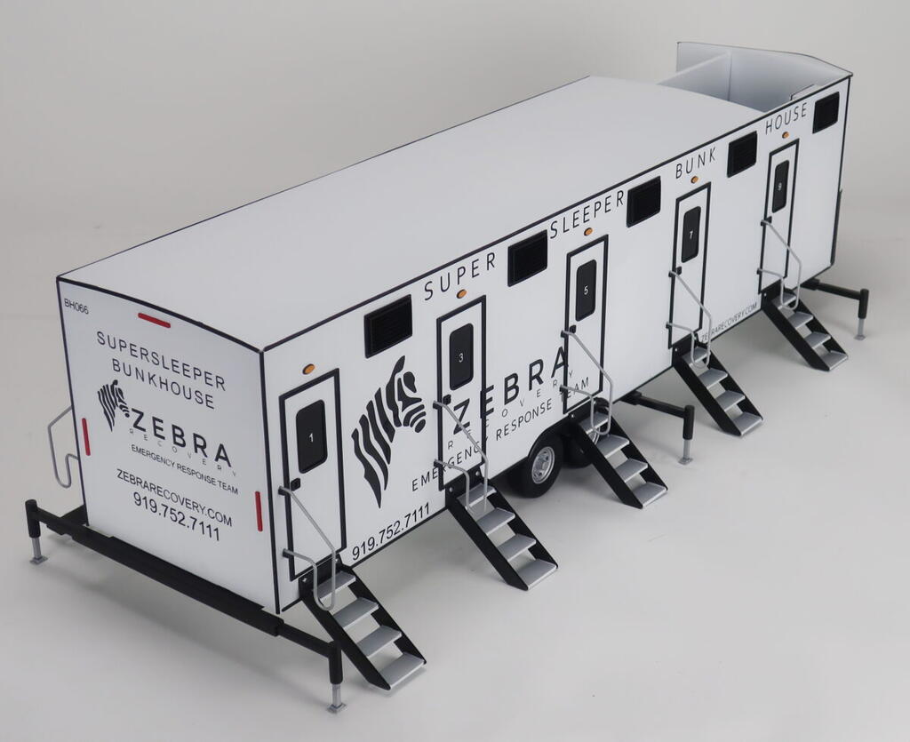 Super Sleeper Bunk House Trailer Model