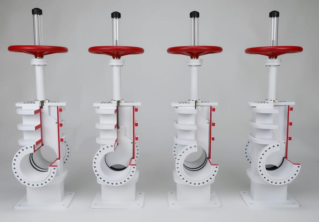 Working Gate Valve Model