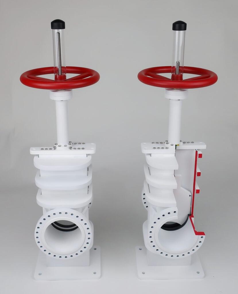 Working Gate Valve Model