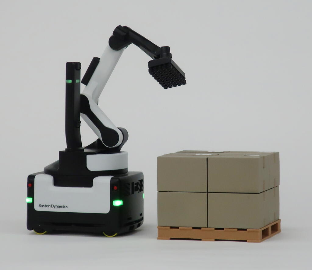 Desktop Robot Model with Lights