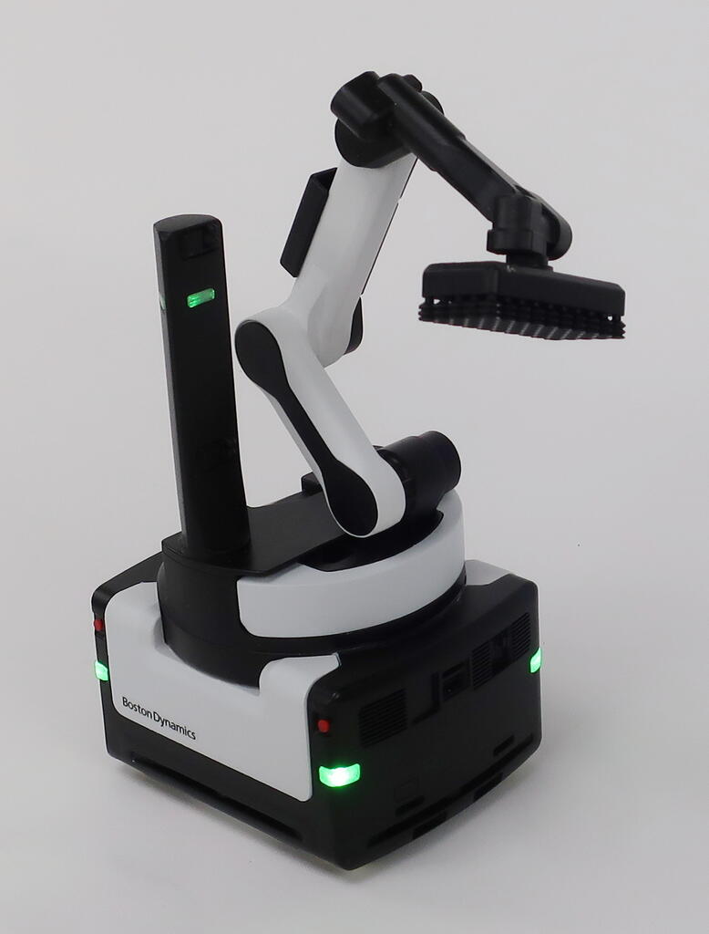 Desktop Robot Model with Lights