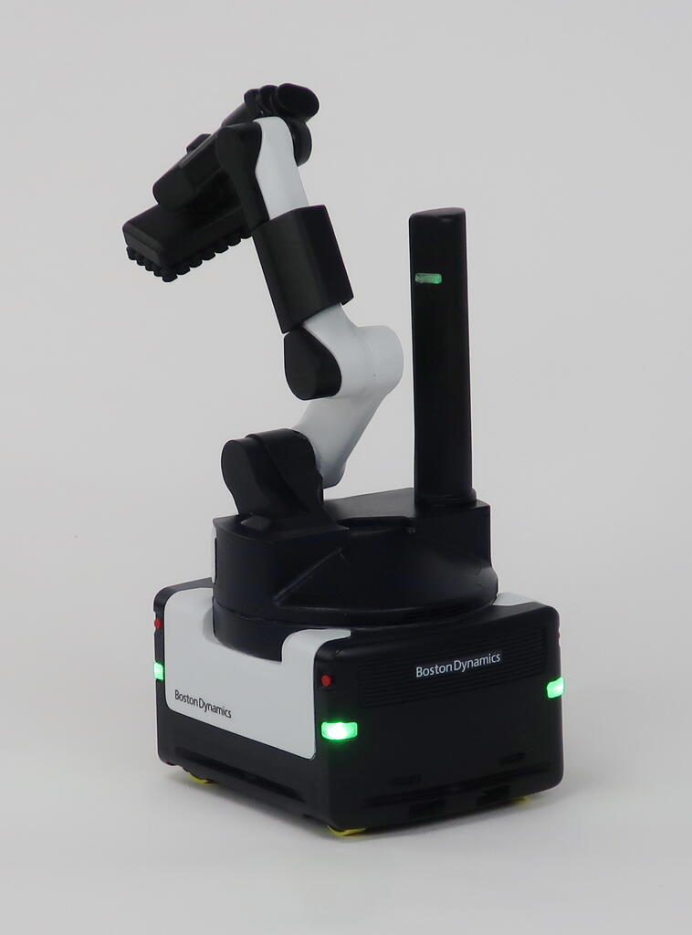 Desktop Robot Model with Lights