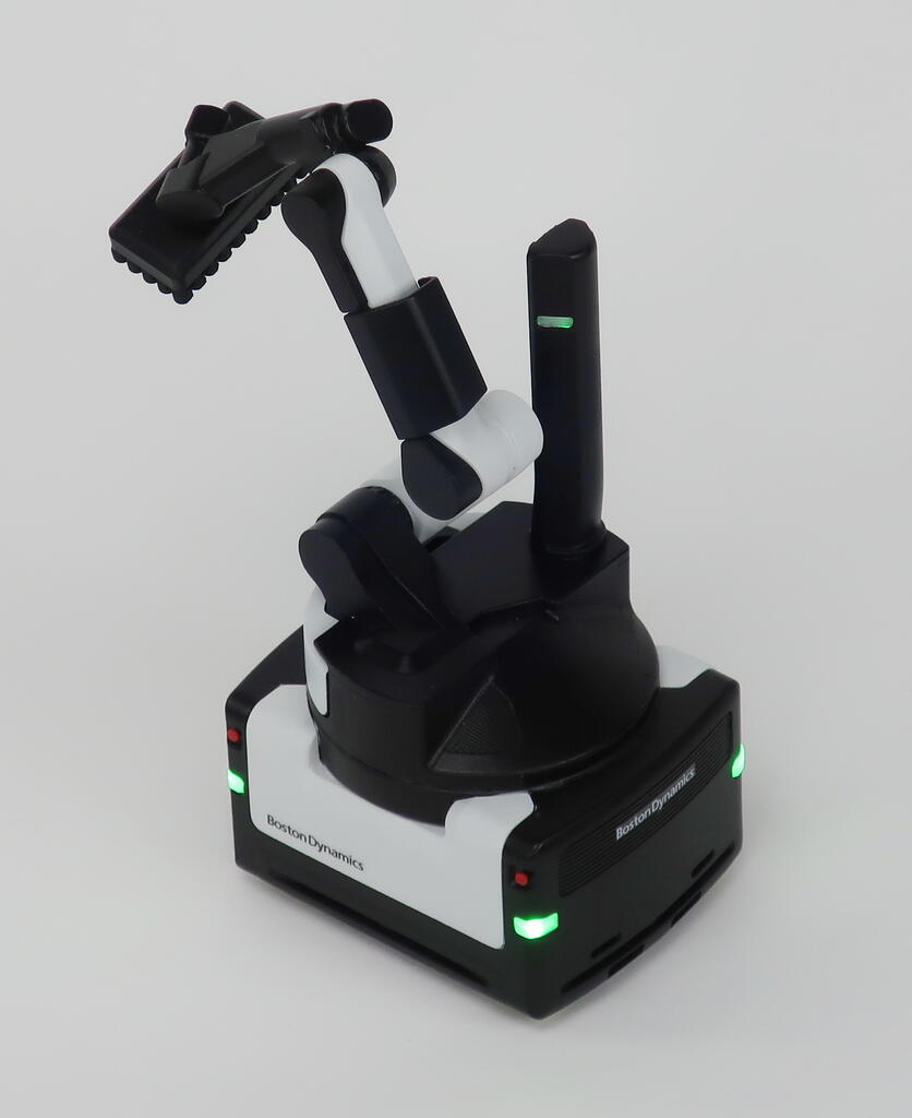 Desktop Robot Model with Lights