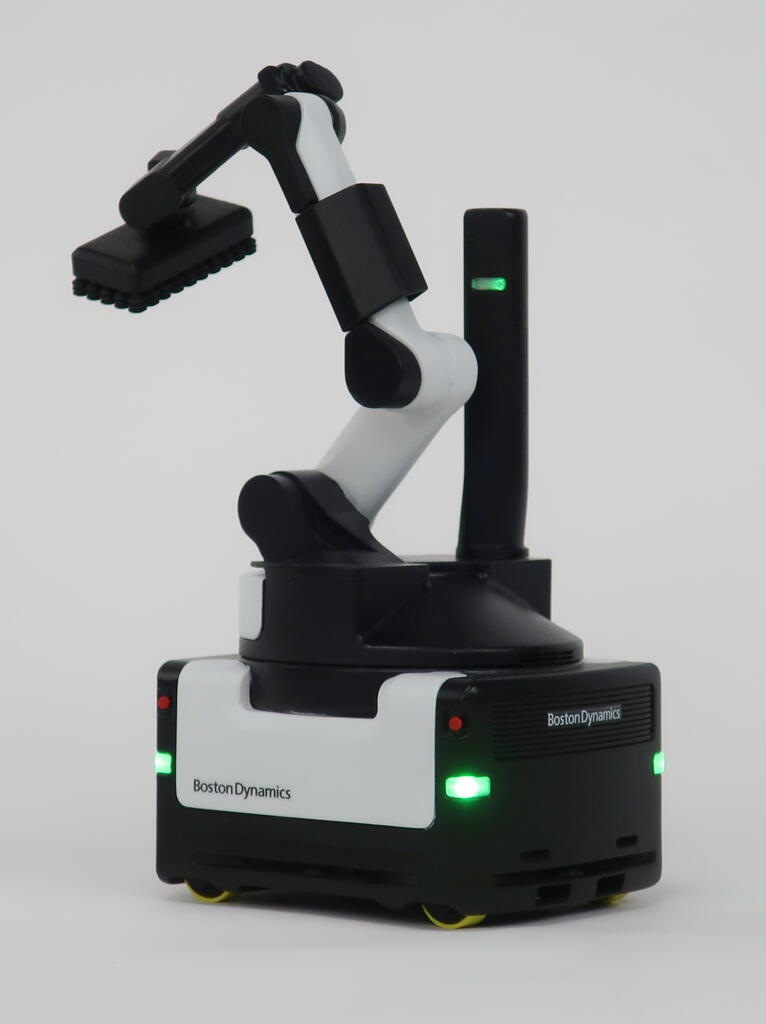 Desktop Robot Model with Lights