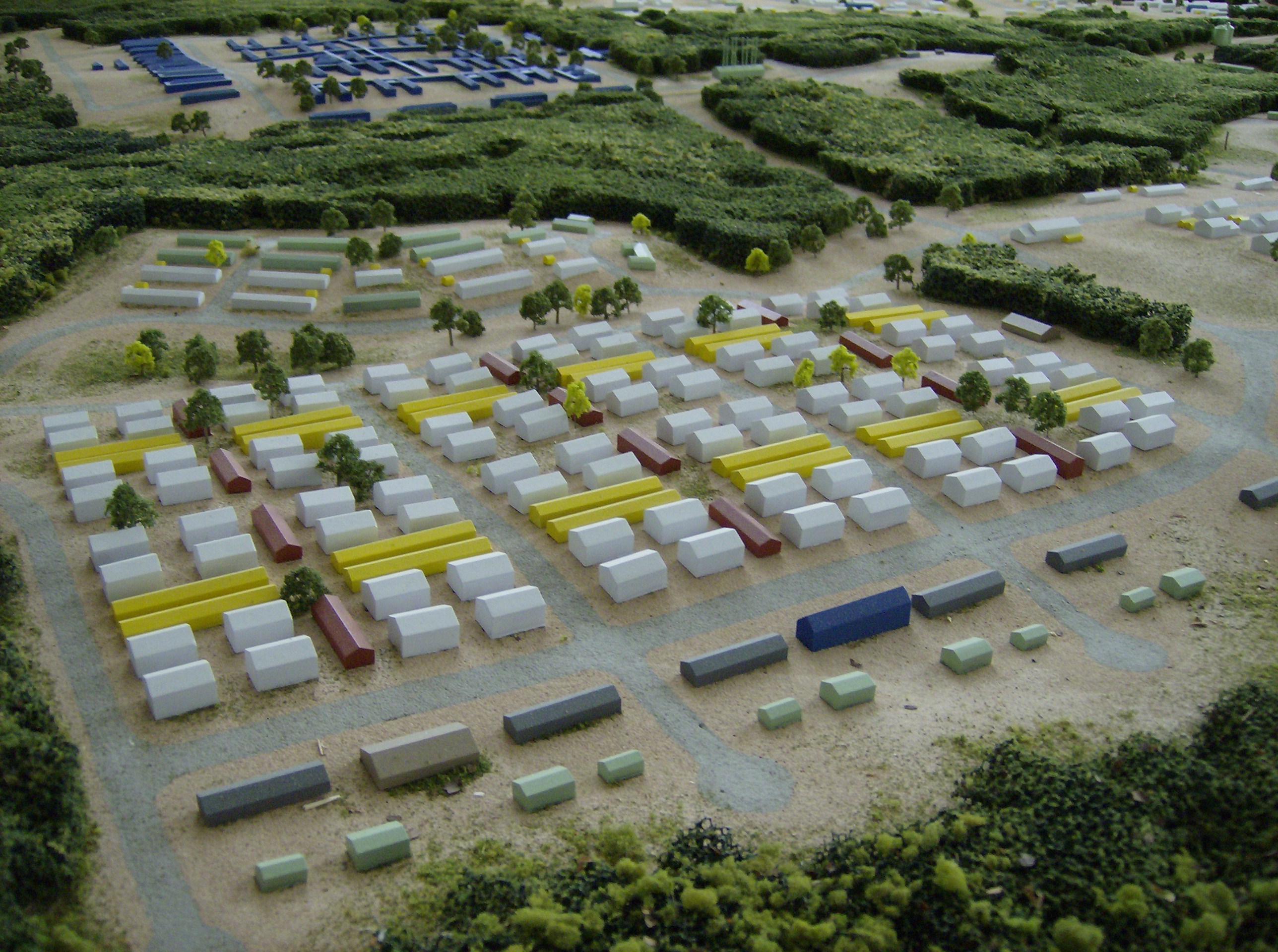 Military Base Architectural Model