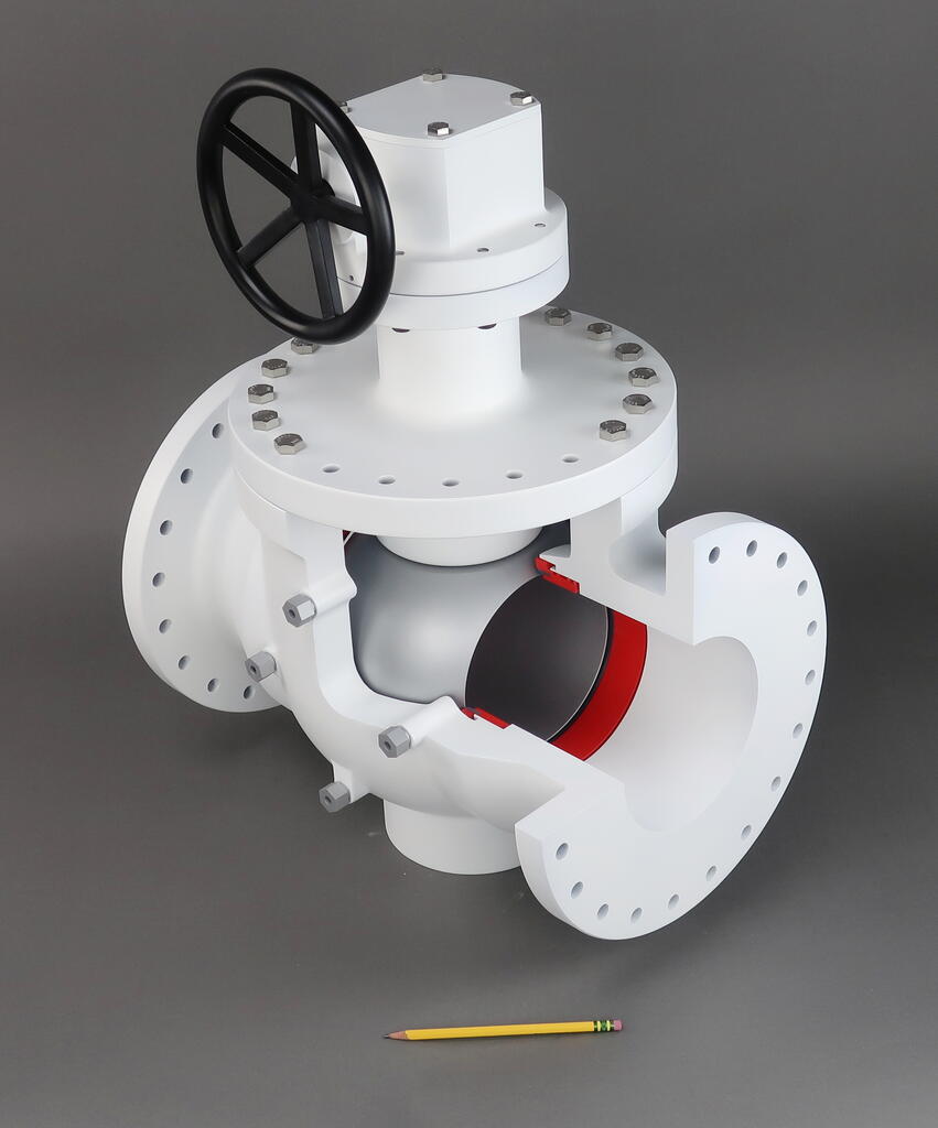 Top Entry Ball Valve Training Model