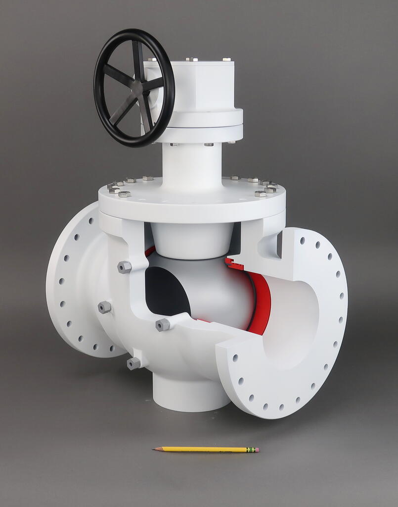 Top Entry Ball Valve Training Model