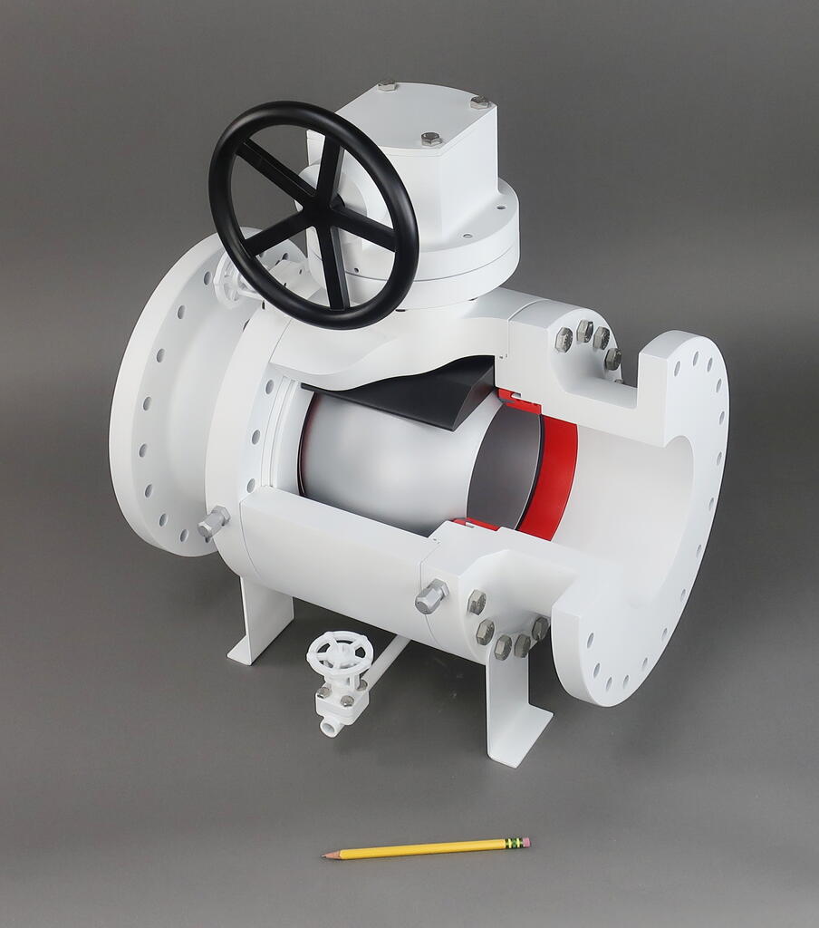 Trunnion Ball Valve Training Model
