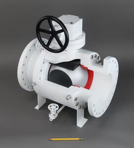 Trunnion Ball Valve Training Model