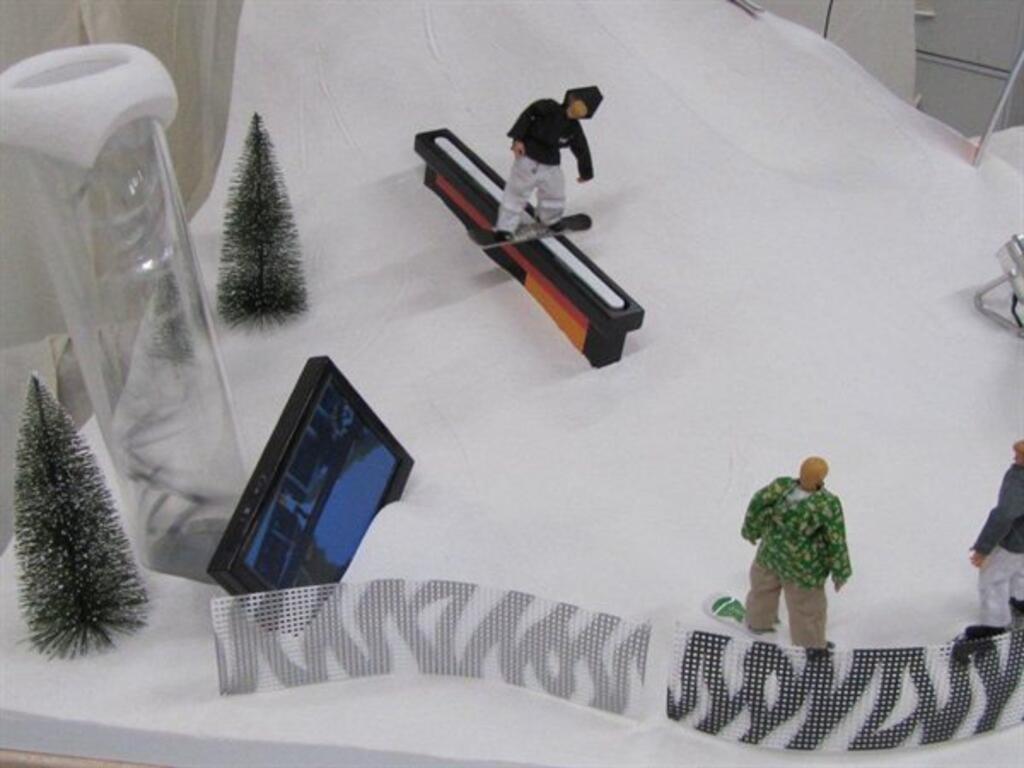 Snow Board Display Model