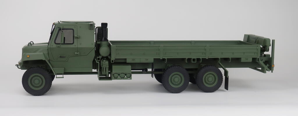FMTV A2 Model with 20ft Bed and a Crane