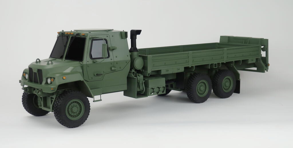 FMTV A2 Model with 20ft Bed and a Crane