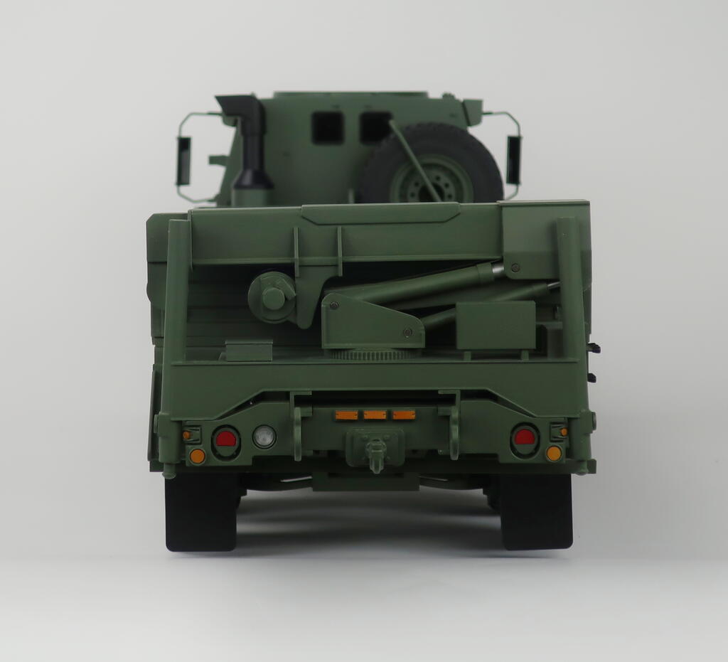 FMTV A2 Model with 20ft Bed and a Crane