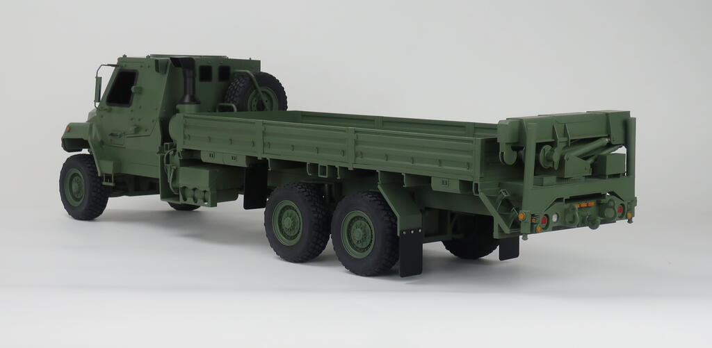 FMTV A2 Model with 20ft Bed and a Crane