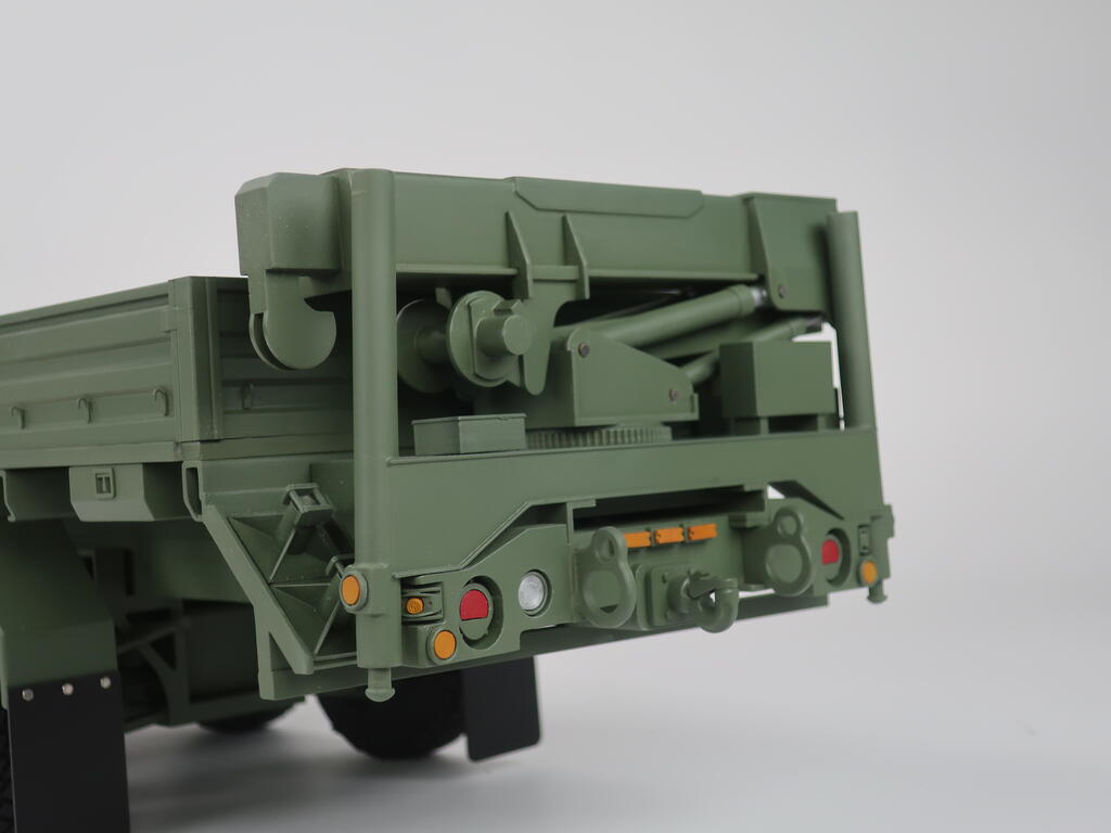 FMTV A2 Model with 20ft Bed and a Crane