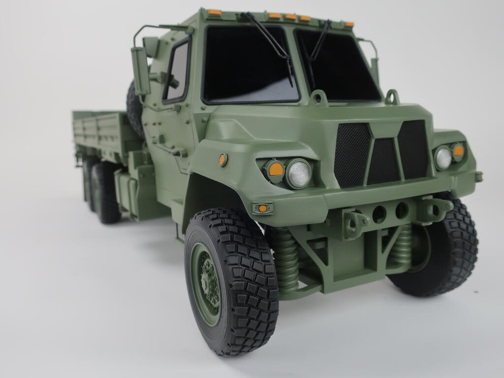 FMTV A2 Model with 20ft Bed and a Crane