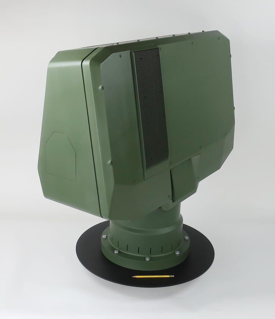 3/4 Scale Spinning Radar Model