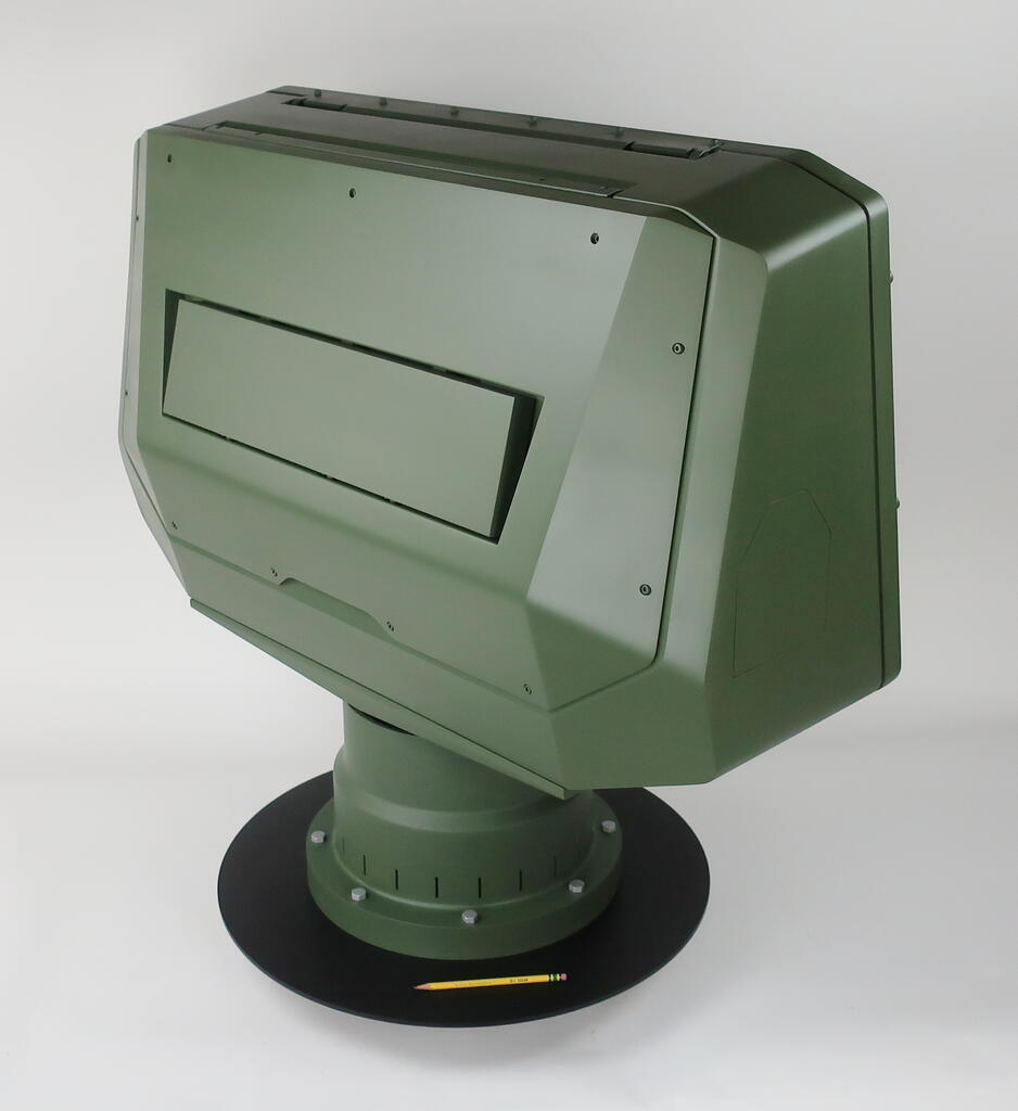 3/4 Scale Spinning Radar Model