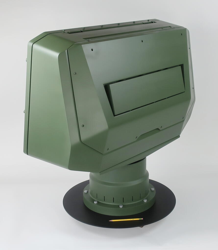 3/4 Scale Spinning Radar Model
